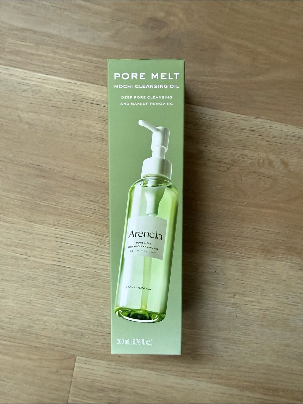 Pore Melt Mochi Cleansing Oil – Green